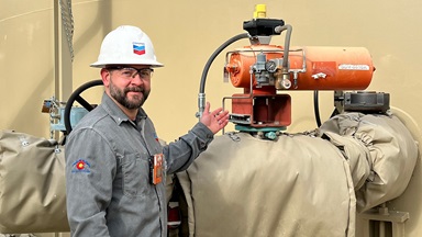 Through his work in the DJ Basin, Zach Yearous has helped identify ways of reducing emissions.